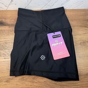 Rip-It Revolution Womens XL Black 3‎ Inch Inseam High Rise Volleyball Shorts NWT